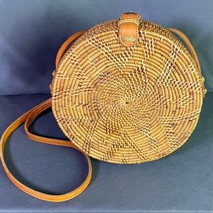 Woven Rattan Bag